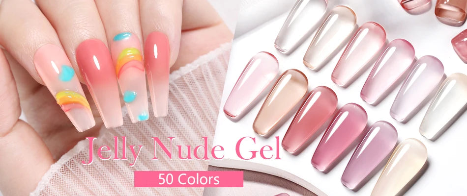 BORN PRETTY 15ml Autumn Nail Blossoming Gel Spreading Effect Watercolor Flower Gel Easy to Apply for Nail Art Manicure Pedicure