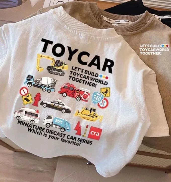 Best-selling Spring/Summer Children's Pure Cotton T-shirt - Fashionable, Soft and Comfortable Clothing for Boys and Girls