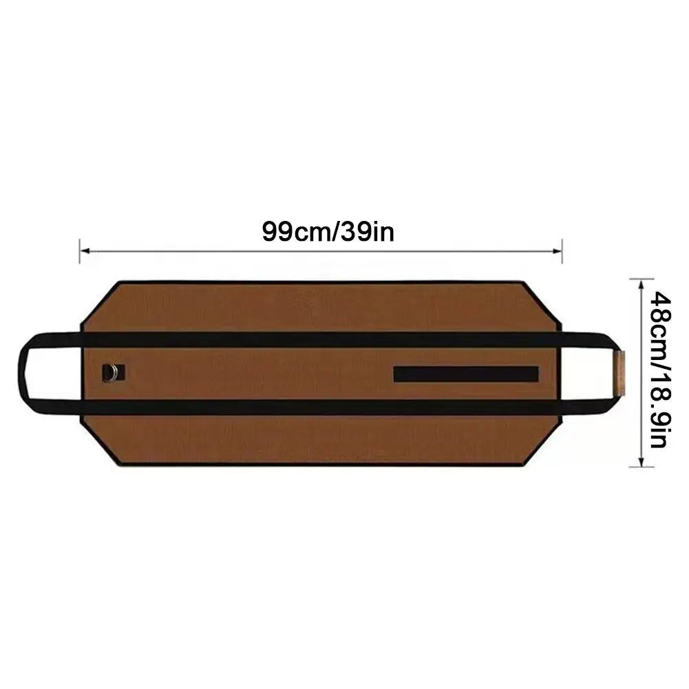 Tote Firewood Storage Bag Supplies Supersized Canvas Firewood Carrier Log Carrying Bag Handbags Wood for Log Carrier Fireplace