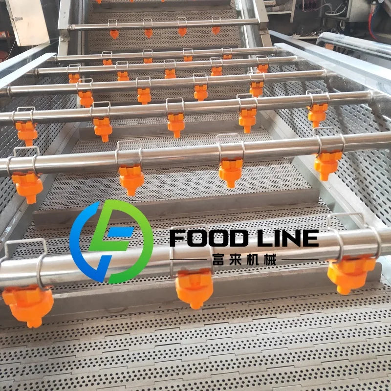 Automatic Sweet Potato Onion Tomato Cleaning Washer Lemon Peanut mango Strawberry Fruit Vegetable air Bubble Washing Machine