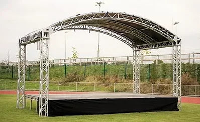【Direct Factory Sale】Quick Install Small Lighting Booth With Stage For Sale