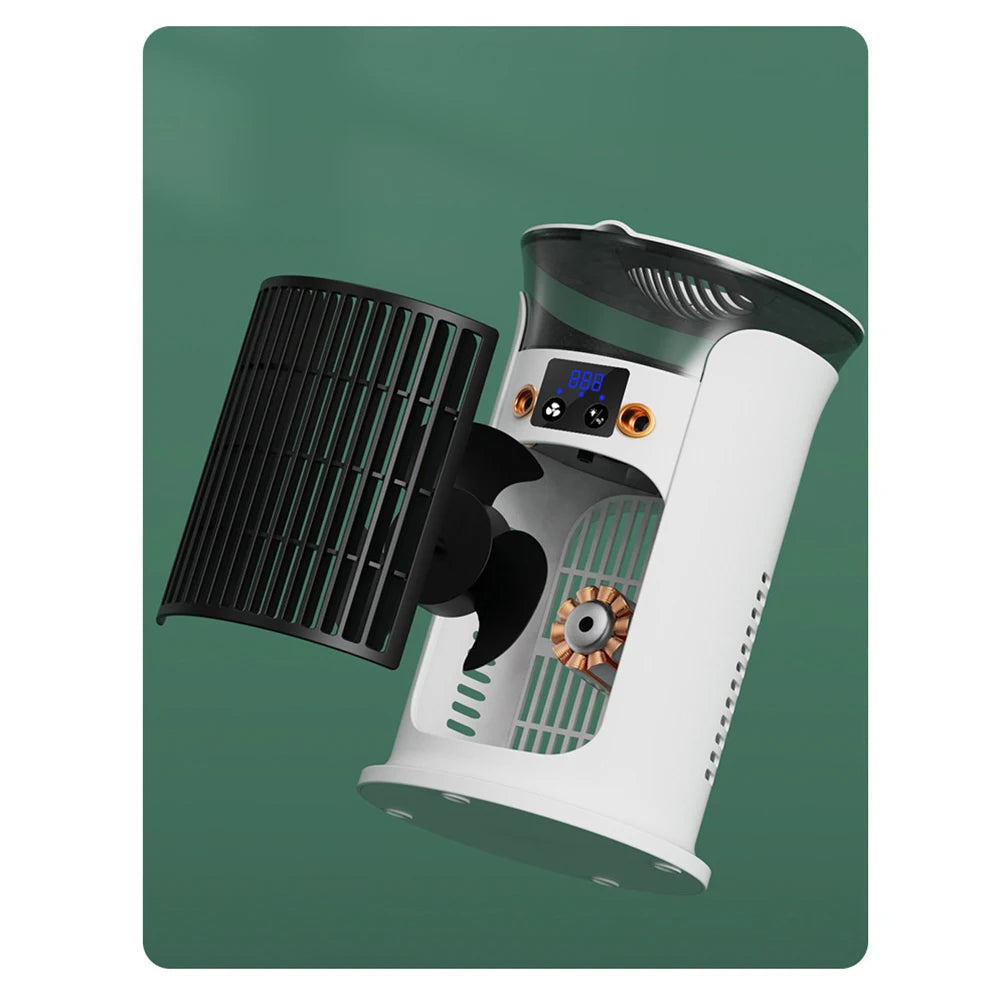 Desktop Mini Air Conditioner Portable USB Air Cooler Fan For Home Room Camping Humidifier Cooling Fans 7 Color Night Lamp 선풍기