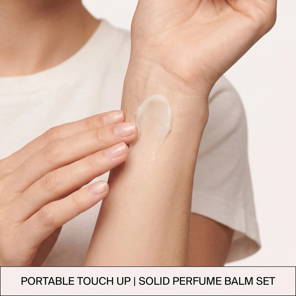3 Jelly Solid Perfume Balm Set Natural Deodorant Scent Long Lasting Portable Travel Daily Commute Date Women Men Unisex