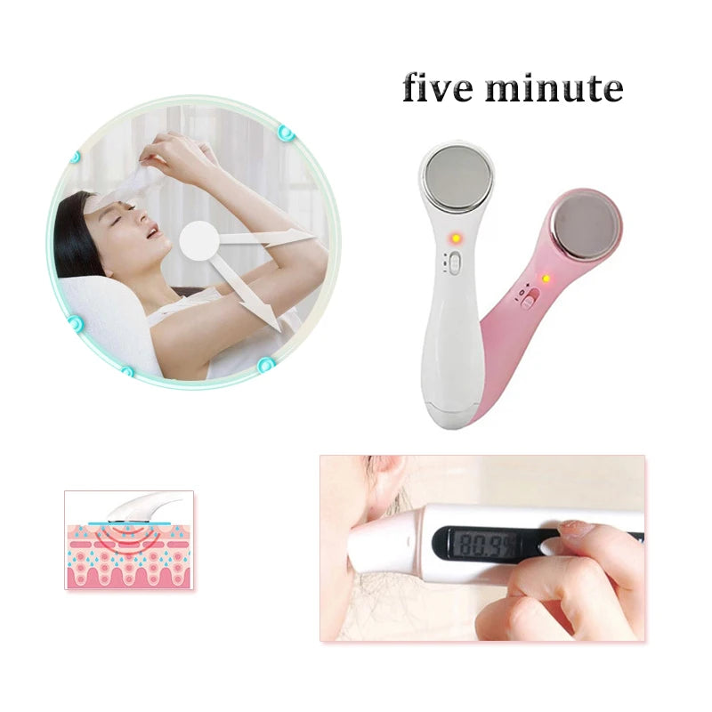 High Frequency Anti-aging Machine Ultrasonic Facial Beauty Device Face Spot Removal Wrinkle Removal Skin Care US Do Dropshipping