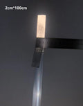 2.5cm/5cm/10cm DIY HTP Reflective Heat Transfer Vinyl Grey Strip Night Fluorescent Protective Warning Self-adhesive Tape