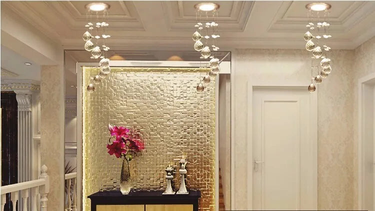 Modern LED chandeliers / LED Light / led  lustre light led Restaurant Crystal Chandelier Bedroom  3W Crystal Lighting