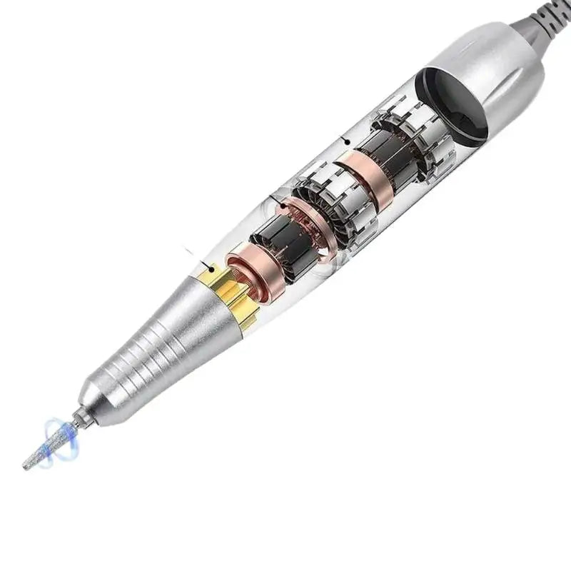 35000 RPM Rechargeable Nail Drill Machine Professional Portable Electric Manicure File For Nails Gel Polish Remove Grinding