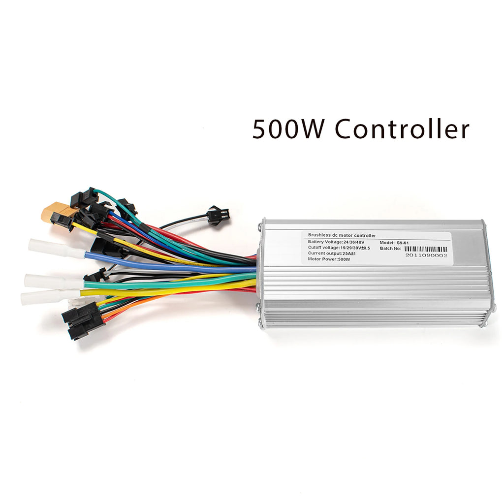 Electric Bike Brushless Controller 25A 35A with LCD Display Electric Bicycle Scooter E-bike Accessories Parts 36V 48V 750W 500W