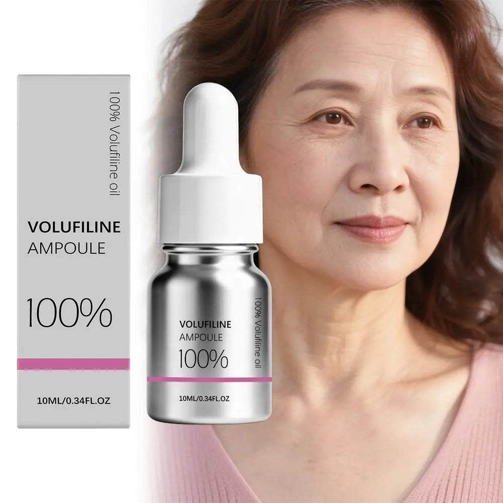 10ml 100% Volufiline Ampoule Serum Plumping Firming Moisturizing Serum Deeply Hydrates Improves Fine Lines Refreshes Non-sticky
