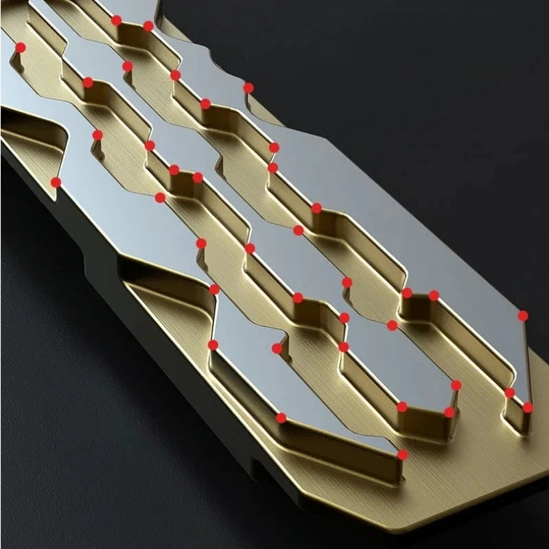 High Quality European Standard Cylinder Super C-level Anti-theft Door All Copper Lock Core, Household All Metal 8pcs Master Keys