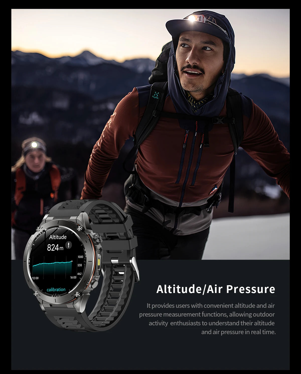 2026 New GPS Smart Watches 10 ATM Waterproof Built-in Dual-band GNSS Compass Military Sport Men SWIM Smartwatch For Android IOS