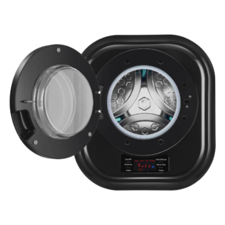 Smart RV Mini Washing Machine - Quick Wash & Dry, Ultra Quiet For Class A/B RVs Black RV Washing Machines