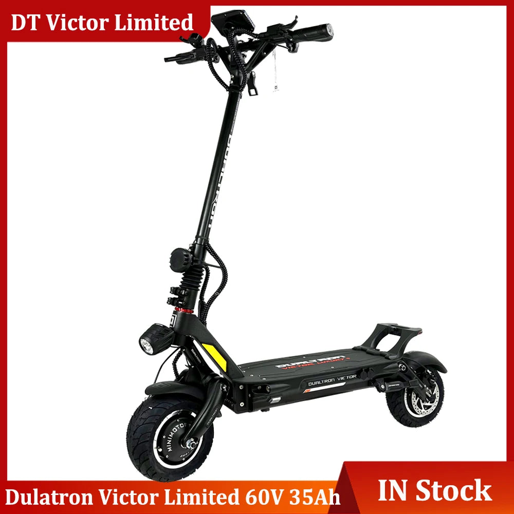 Official Dualtron Victor Limited 60V 35Ah EY4 Display 1300W*2 Dual Motor Top Speed 85km/h Dualtron Victor LTD Scooter