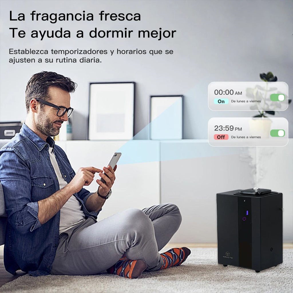 NAMSTE 4000m³ Essential Oil Diffuser Bluetooth Control HVAC Commercial Place Air Freshener Hotel Home 800ML Aroma Diffuser