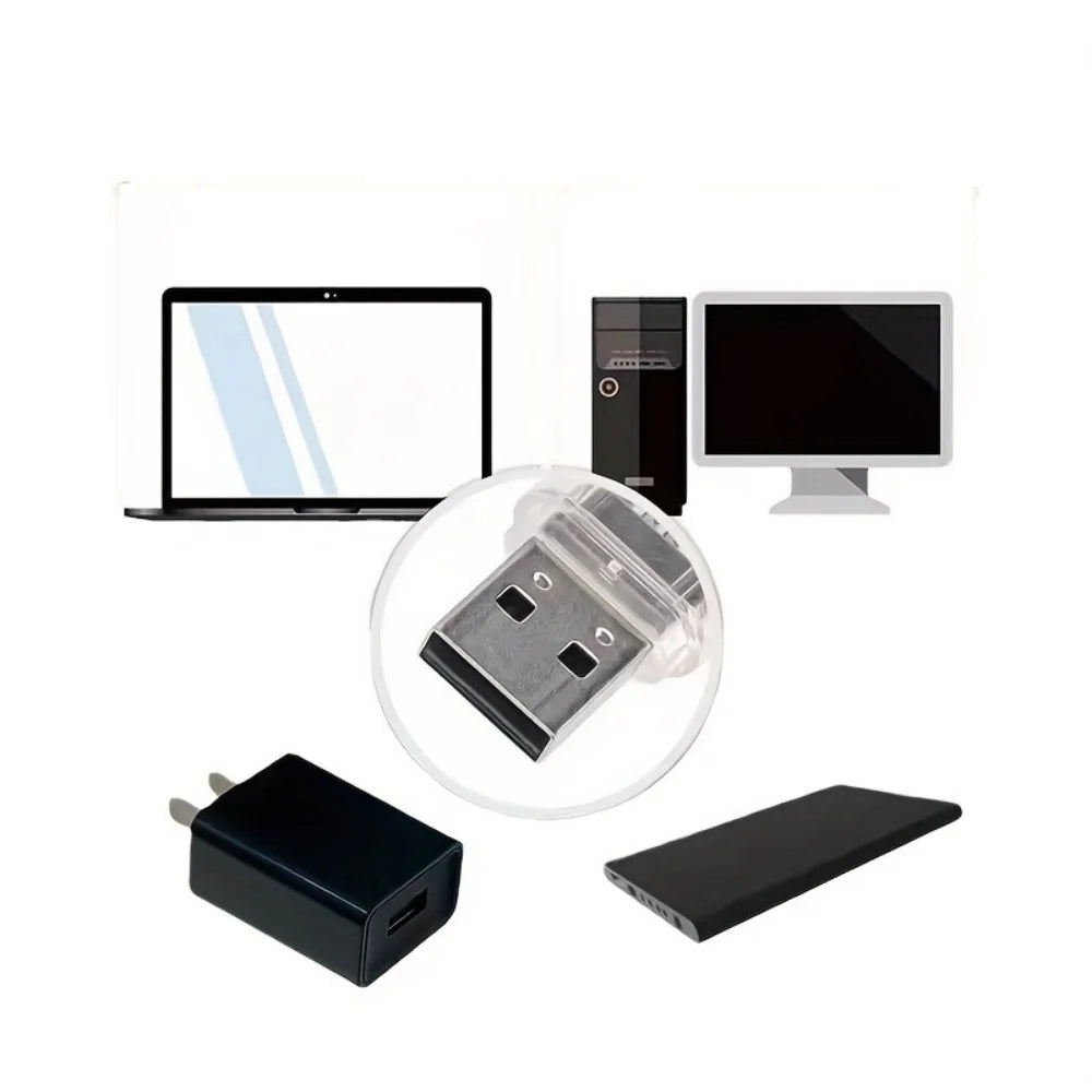 2 Mini Portable USB 5V Led Night Lights, Reading Camping Lights, Notebook Gadgets, Study Lights