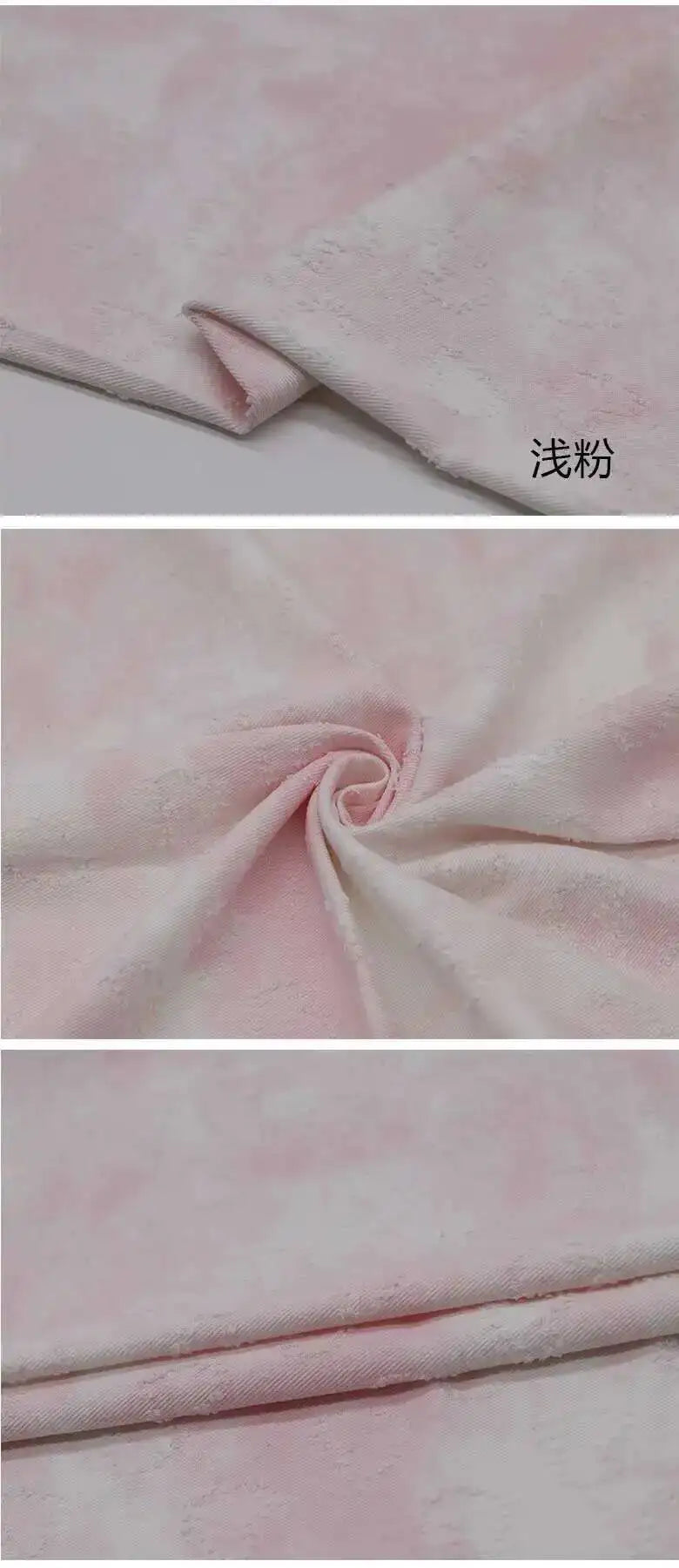 Tie Dye Denim Fabric DIY Washed Printed Sewing Jeans Dresses Bags Handbags Clothing Fabric