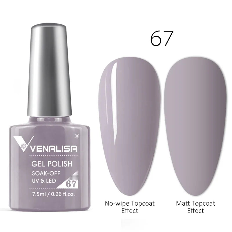 Venalisa TPO Free Earth Brown Autumn Color Collection Nail Gel Polish Soak Off UV LED Gel Varnish Gorgeous Gel Nail Manicure
