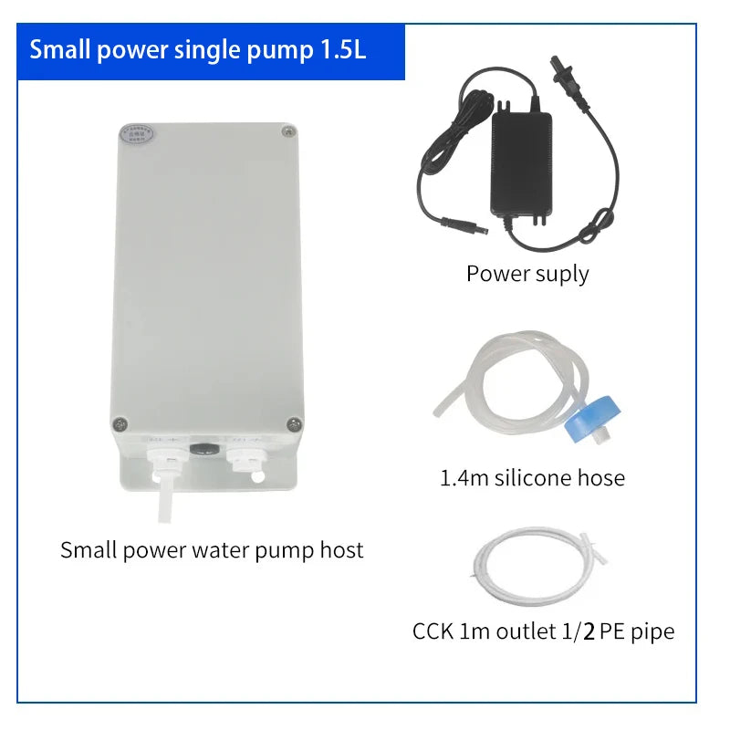 12V Automatic Water Suction Pump 1.5L/min Electric Water Pump for Caravan Motorhome Boat Galley Kitchen Faucet Water Supply