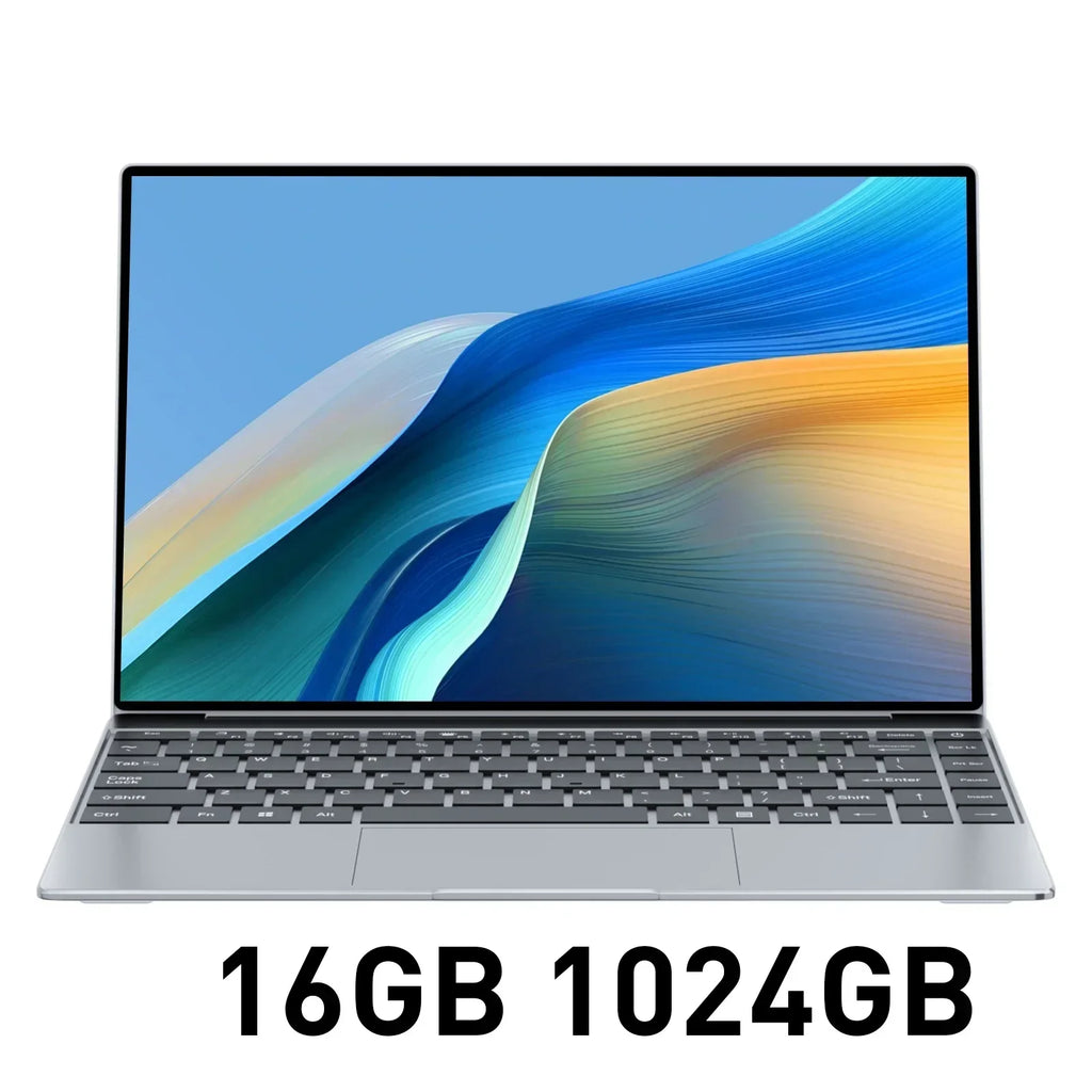 2026 New Ultra Slim Laptop 16GB 1024GB Intel 4405U Notebook Gamer Windows 11 Pro 1920*1080 Display Office Study Computer PC