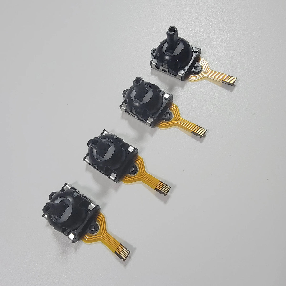 2pcs K-Silver JH15 Hall Effect Joystick for GPD Win3 for ASUS ROG Ally No-Drift Thumbstick for GameSir X4 Aileron 3D Analog