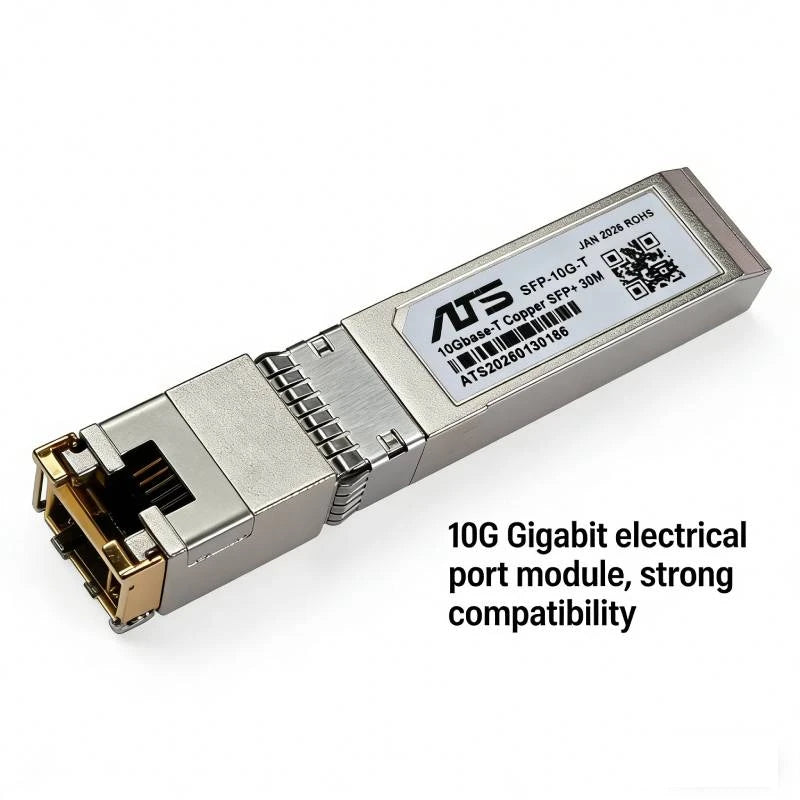 10G SFP+ Module 2.5G Copper SFP Modules Optical Port Turn to RJ45 Ethernet Port Gigabit 1000M Transceiver Module
