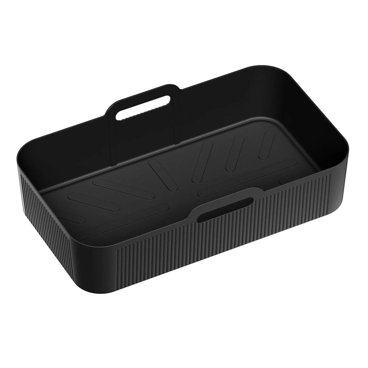 3Pcs Air Fryer Tray Silicone Mold For Ninja Af500 Air Fryer Liner Basket Reusable Oven Baking Tray Non-Stick Pizza Grill Pan