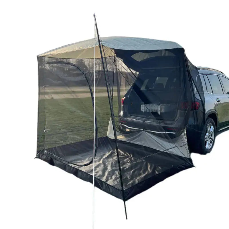 Portable Waterproof SUV Tail Tent Lohascamping Car box docking tent  3-4 people Dome tent Sunshade Tunnel style tent,Large tent,