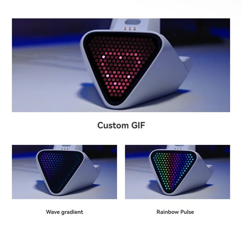 New Flydigi APEX 5 / Vader 5 Pro Charging Dock 2 PRO Customize GIF RGB Animated Bitmap USB Multifunction Expansion Dock