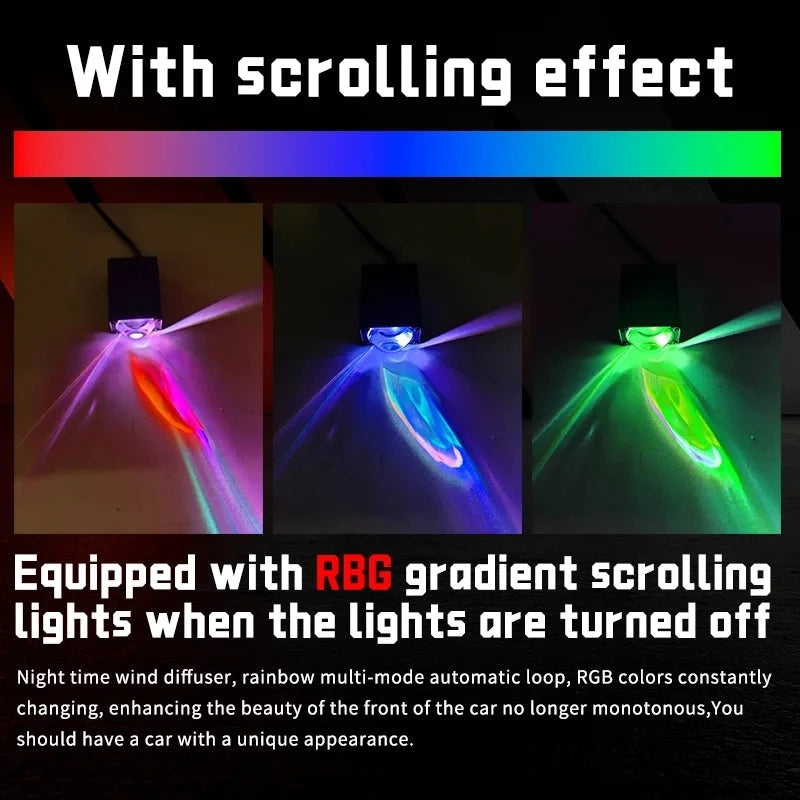 H4 Led Headlight Bumper Fog Lamps Projector Lens Work Light Mini Driving Light Auxiliary Lights For Car Motorcycle Bar Spotlight