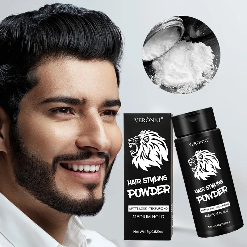 VERONNI Export Special Hair Volumizing Powder - Unisex Wash-Free Oil Control Powder for Bangs & Hair Root Lift