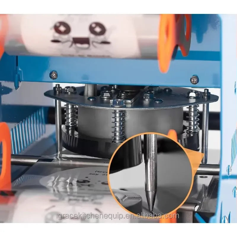 Customizable Automatic Cup Sealer Machine for Milk /Coffee Shops Heat Sealing Equipment for Bottle & Foil Packaging