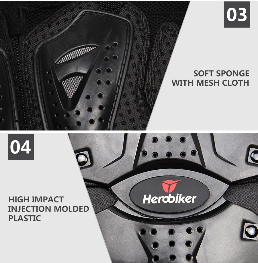 Motorcycle Armor CE Certification Motocross Chest Back Protector Moto Protection Body Armor Riding Motocross Jacket Protective