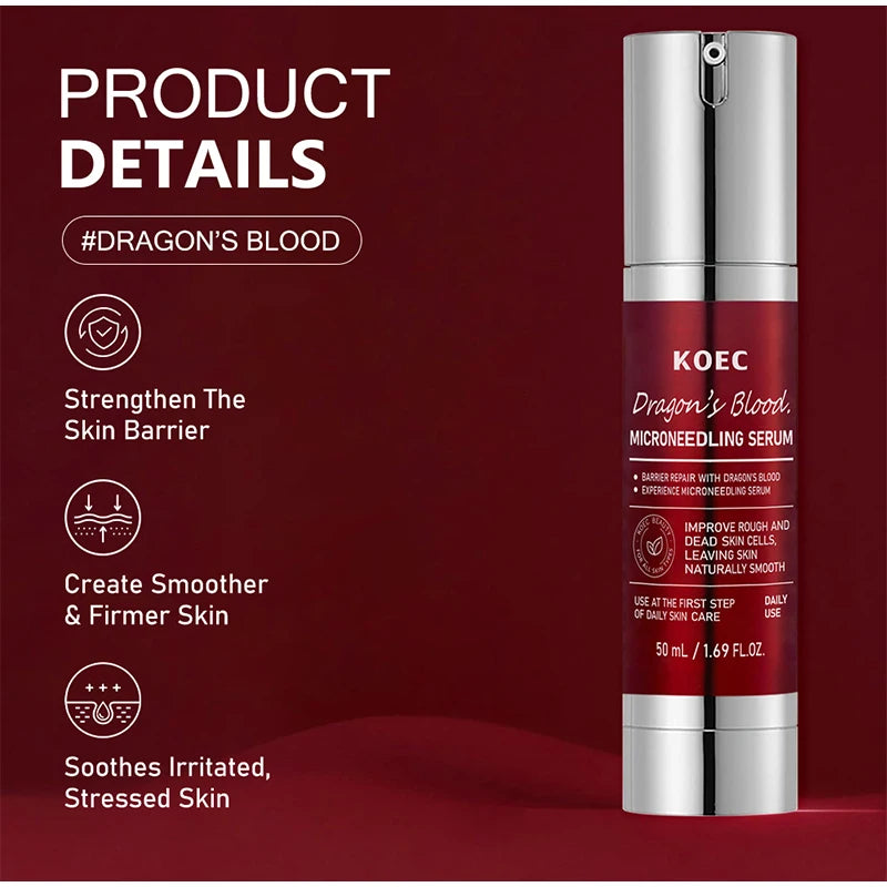 Centella Asiatica Microneedle Serum Smooth Skin Soothe Hydrate Firm Brighten Repair Facial Essence Lotion for All Skin Types