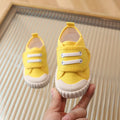 Children's Casual Shoes, Canvas Soft Sole Shoes Spring and Autumn Boys and Girls' Low Top Single Shoes Non-slip Prewalker Kids