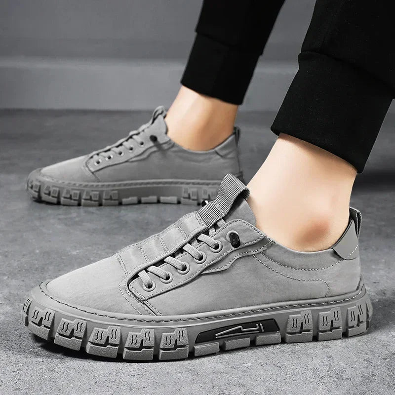 2025 Men Casual Sneakers Mesh Platform Breathable Lightweight Shoes Outdoor Walking Sports Shoes Tenis Masculino Zapatillas