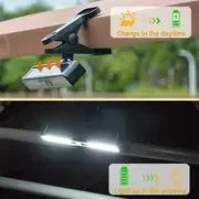 Powerful LED Solar Outdoor Led Courtyard Wall Lamp Rechargeable Human Body Induction Garden Terrace Garage Door Street Lighting