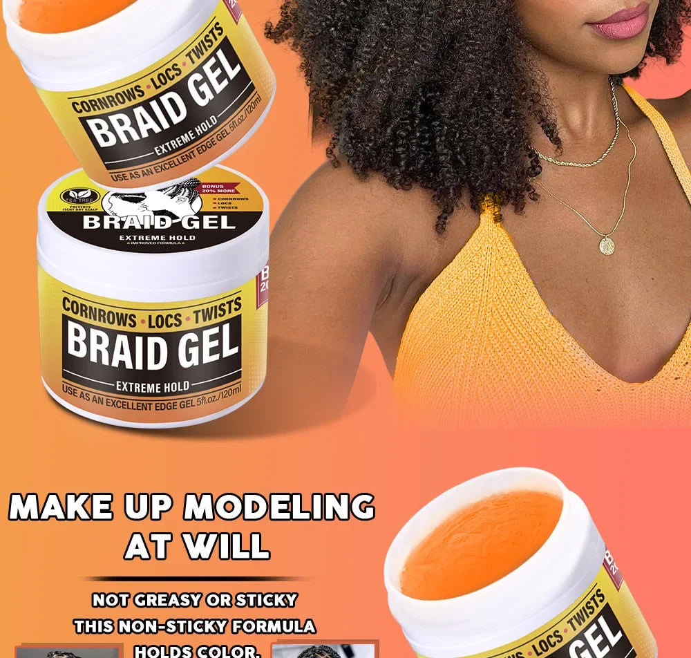 Men's Hair Wax for Styling - Strong Hold, Moisturizing, Light Scent, Retro Look - Hair Styling Product