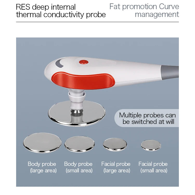 Portable 448KHZ RF Tecar Therapy RET CET Diathermy Body Sliming Machine Pain Relief Skin Tightening Indiba