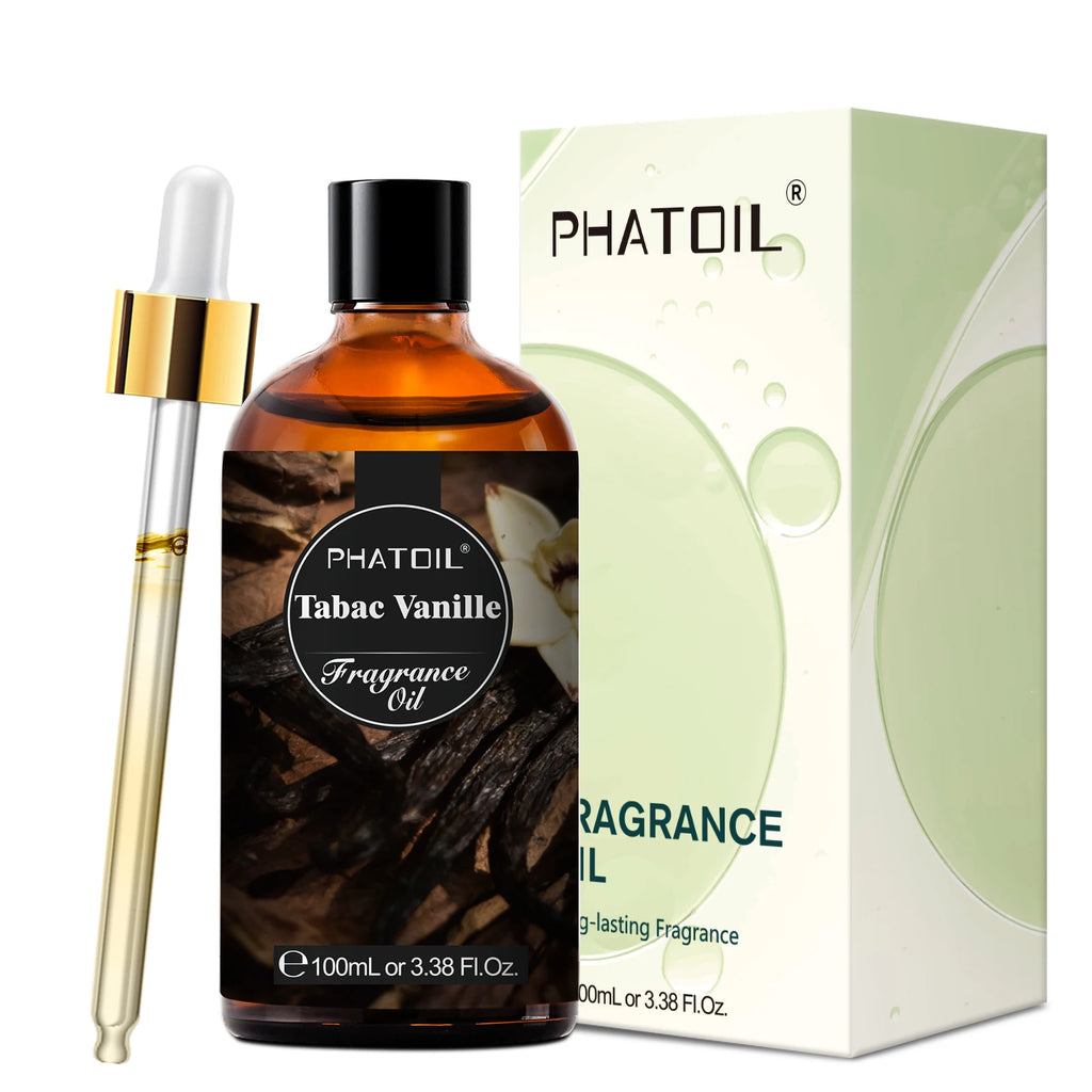 PHATOIL 100ml Oud Warmth Fragrance Oil For Diffuser Aromatherapy Warm Santal Vanilla Amber Black Orchid Aroma Fragrance Oils