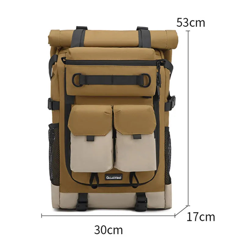 50L Travel Backpack for Women Men Large Capacity Waterproof Hiking Backpacks Multifunction 17.3 inch Laptop Bag Camping Backpack