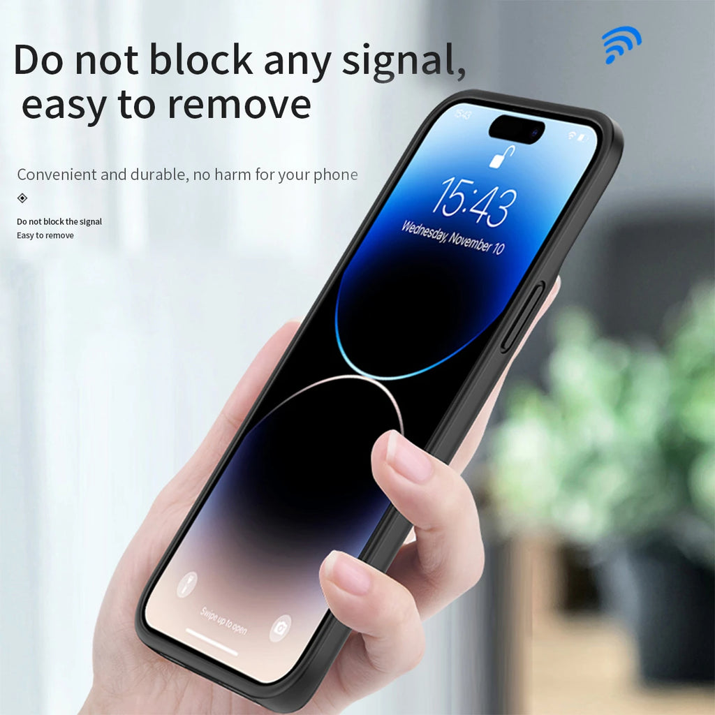 Smart battery Charger Case For iPhone 11 12 13 14 Pro Max XR XS Max 13 Mini Portable Power Bank Charging Cover batterie externe