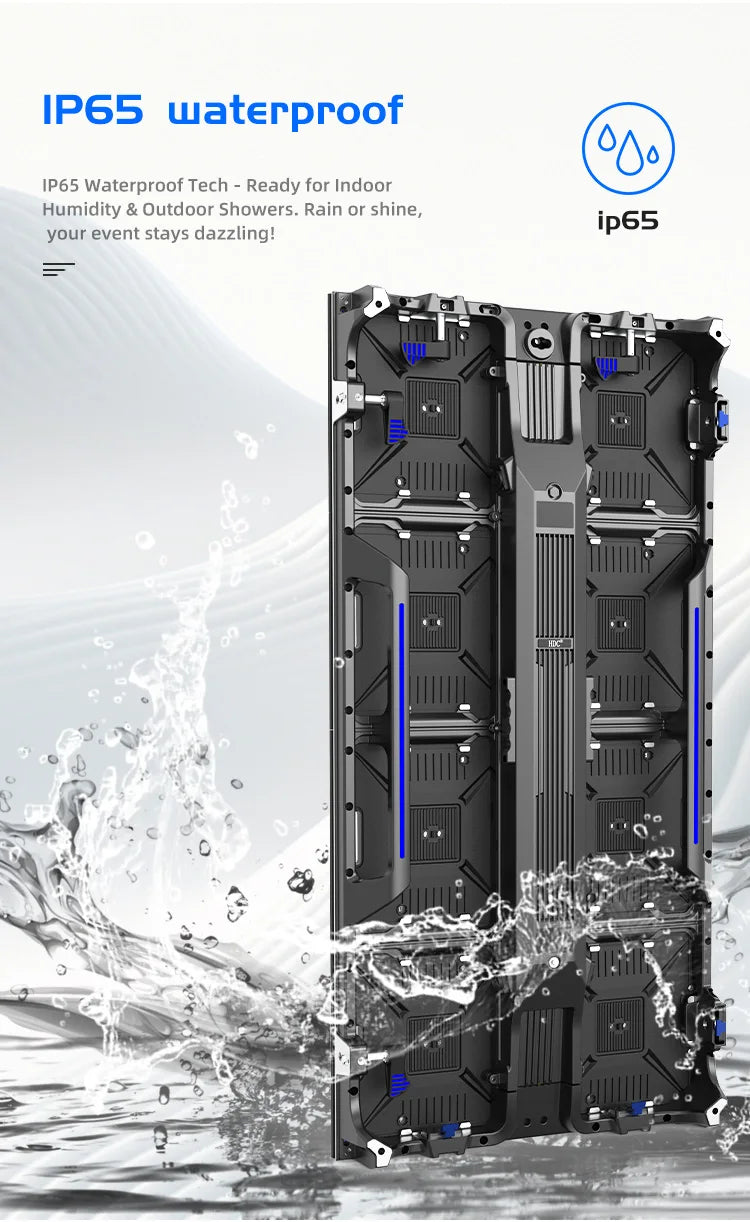 500x500mm 500x1000mm P2.604 P2.9 P3.91 Stage Event Led Background Panel Indoor Outside Led Video Wall Display Led Rental Screens