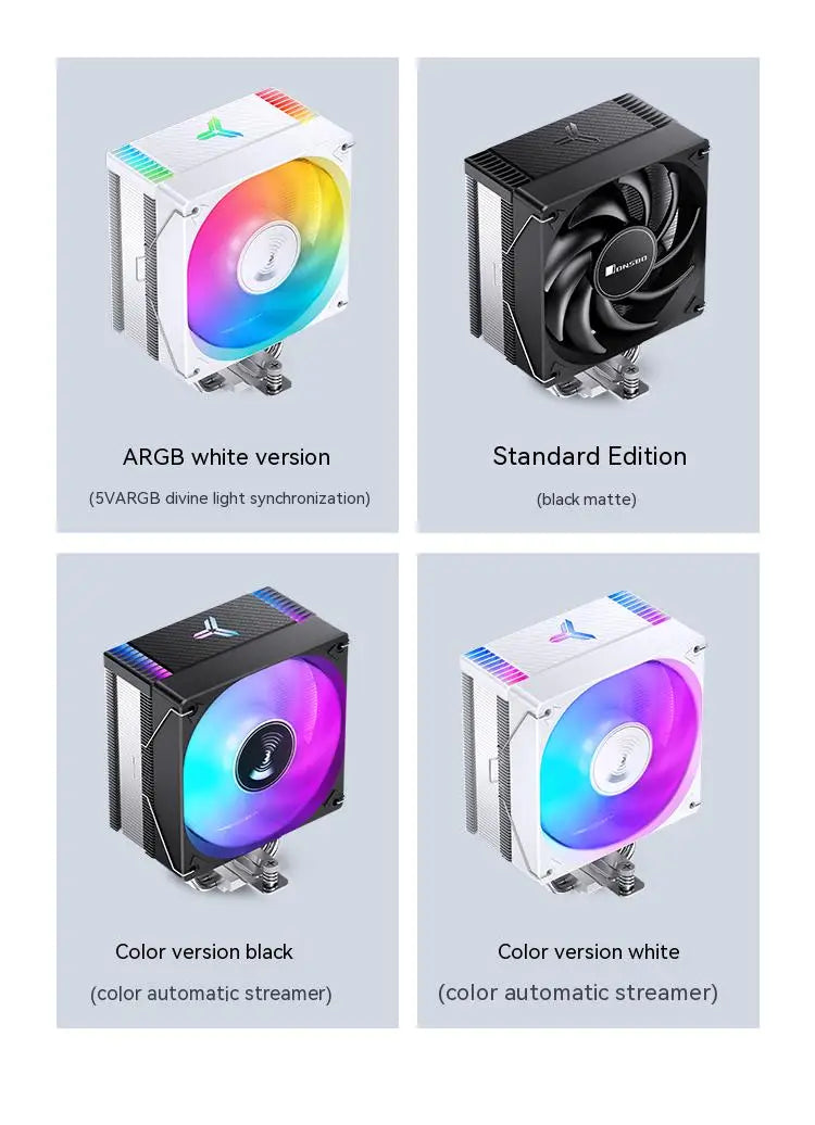 JONSBO CR-1000 EVO 4 Heat pipes TDP 220W CPU Cooler Computer Cooling Fan Heat Sink For LGA1700 115X 1200 AM5 Air Cooler Radiator