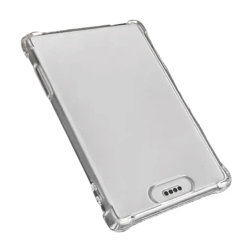 For XTEINK X3 E-Book Transparent TPU Case Full Coverage Airbag Shockproof Protective Cover Anti-Scratch Anti-Drop Soft Shell