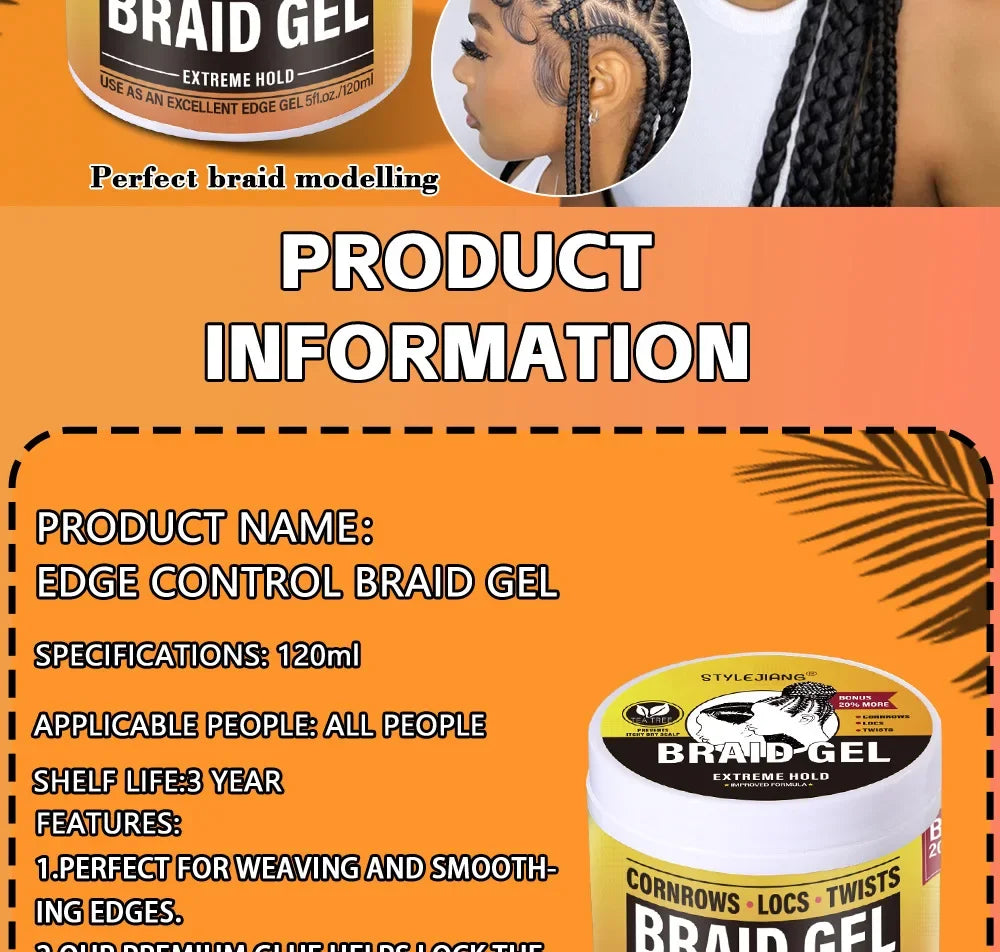 Men's Hair Wax for Styling - Strong Hold, Moisturizing, Light Scent, Retro Look - Hair Styling Product