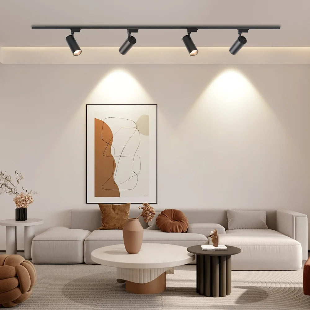 Bright Track Spotlight AC180-265V COB Ceiling Lighting Indor for Living Room Store Track Lights Set Rail Decor Led Track Lamp