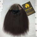Wig Kinky Straight Wholesale Vietnamese Raw Hair Women 150-180 Density Full for Lace Customizable Colors Transparent Long