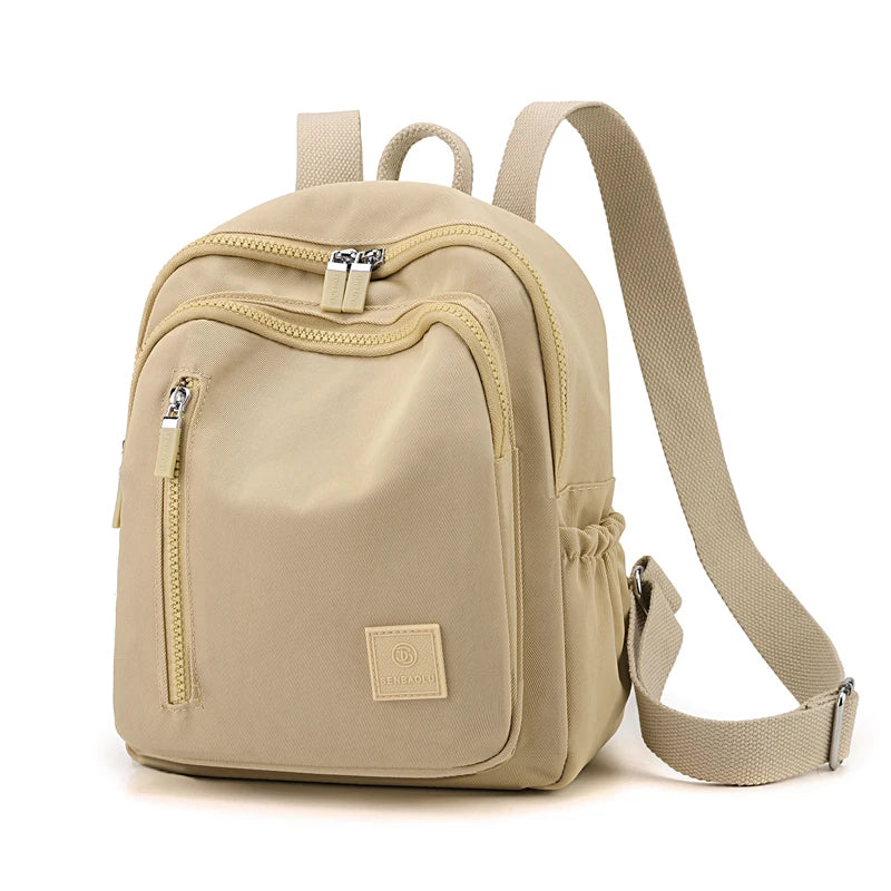Waterproof Backpack for Women Travel One Shoulder Bag Designer Casual Backpack Lightweight Small Soft Anti Theft Sac Luxe Femme