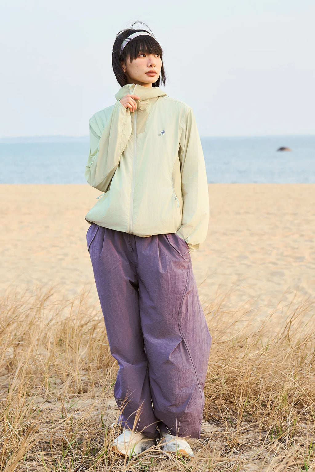 Men Women Outdoor Lightweight Quick Dry Loose Casual Sport Wide Leg Cargo Pant Couple Streetwear Hiking Track Techwear Trousers