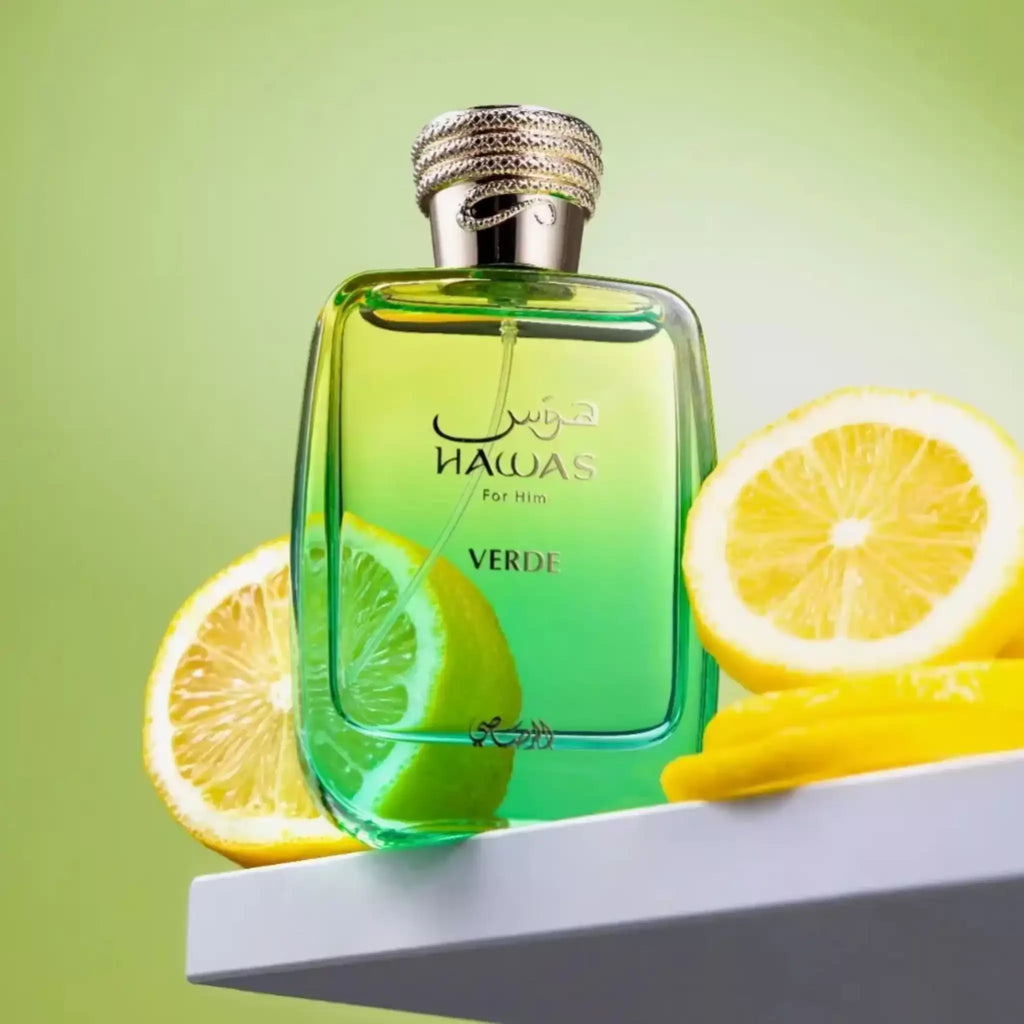Premium Hawas Verde & Hawas Ice Eau De Parfum For Him Long Lasting Scent Fresh Aquatic Perfume Men Fragrance Luxurious Gift